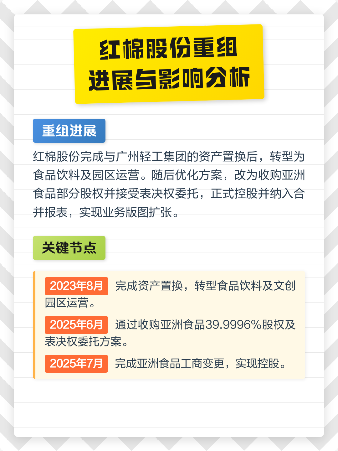 玉林市食品资产重组(食品资产重组案例)